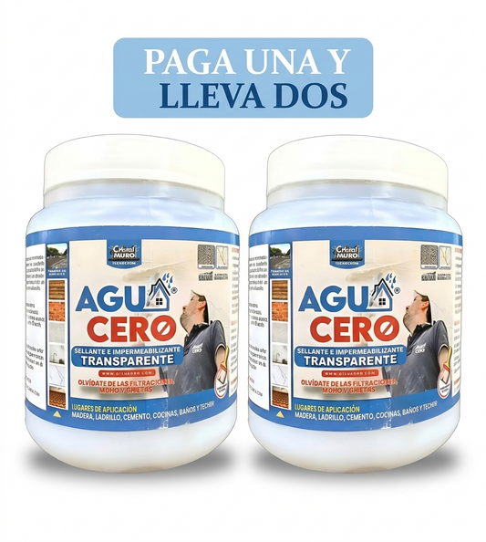 AGUA CERO™ Impermeabilizante (Pague 1 Lleve 2)